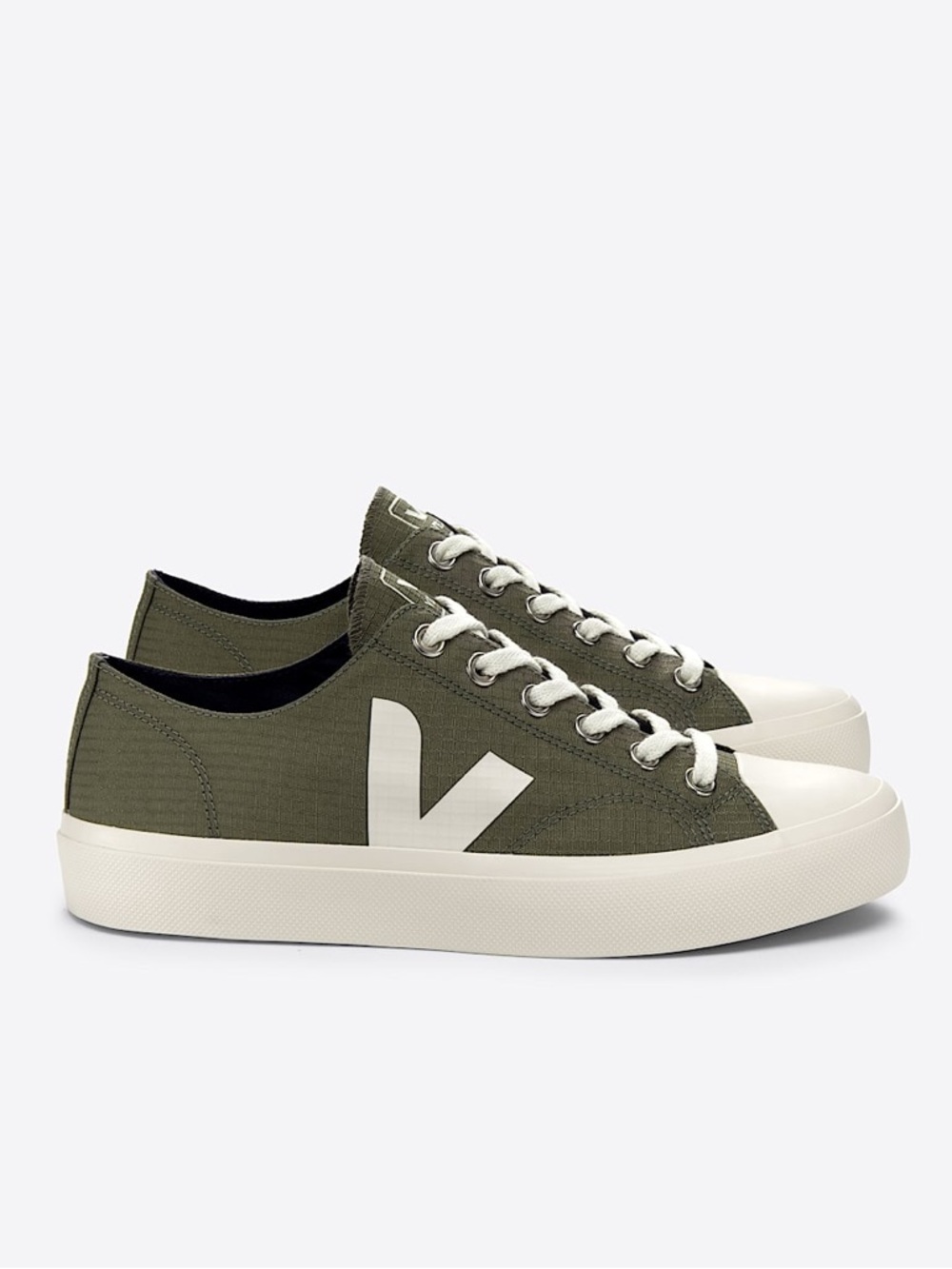 VEJA - WATA II LOW RIPSTOP KAKI PIERRE - Size 39/Women 8